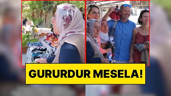 Tezgahına Gelen Turistlerin İtalyan Olduğunu Öğrenen Kayserili Teyzenin İngilizceden İtalyancaya Geçişi!