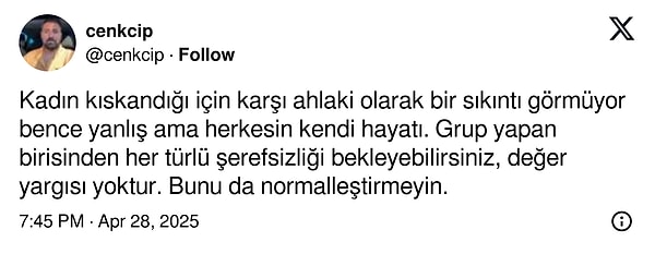 Melis İşiten'in bu durumu normal bulmamasına rağmen, "Yapanları eleştirmiyorum" diyerek diretmesi bazı sosyal medya kullanıcılarının tepkisini çekti. Buyurun, kimler ne demiş beraber bakalım! 👇