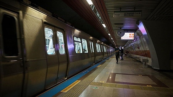 M2 Yenikapı-Hacıosman 2025 Metro Durakları Görseli