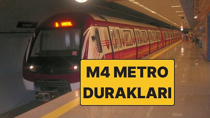 M4 Kadıköy-Sabiha Gökçen Havalimanı Metro Durakları! İşte 2025 M4 Metro Hattı Güzergahı