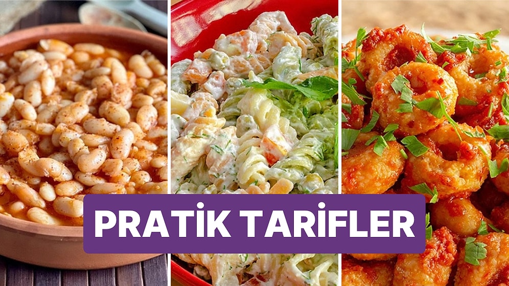 Evdeki Malzemelerle Hızlıca Hazırlayabileceğiniz 12 Pratik Tarif