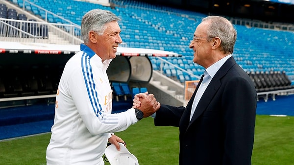 Florentino Perez, Ancelotti'ye tazminat vermekten vazgeçti