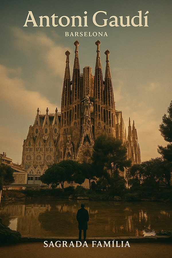 1. Antoni Gaudí – Reus’ta Doğdu, Barselona’yı Rüya Gibi İnşa Etti