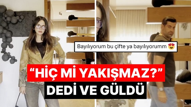 Zeynep Demirel, "Fit Check" Yaparken Eşi Volkan Demirel'e Yakalandı