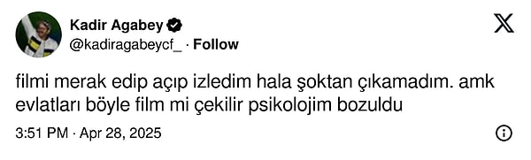 Filmin etkisinden çıkamayan kullanıcılardan gelen birkaç yorumu da buradan okuyabilirsiniz!