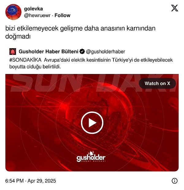 Ne sandın?