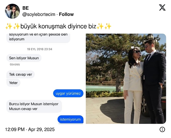 Aşkı gururun önüne koyan diğer çiftlerimiz de bunlar;