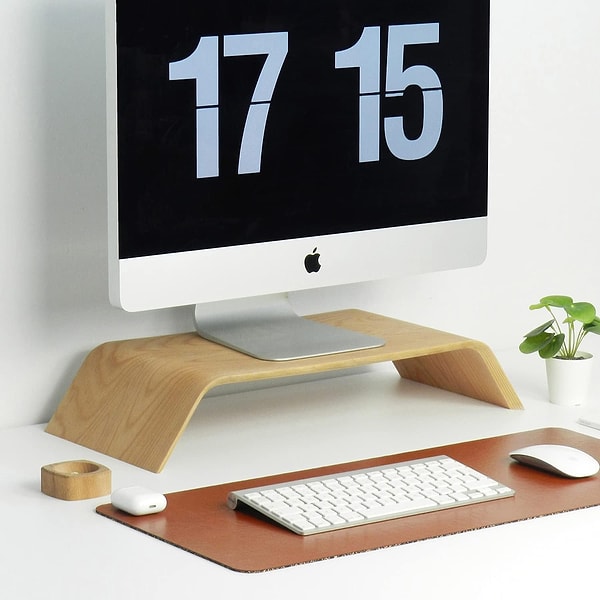 Fagus Wood Ahşap Monitör Ayağı