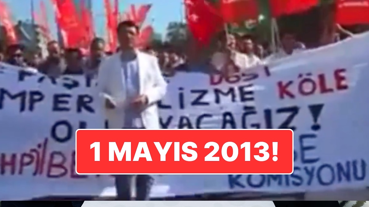 CHP İlçe Başkanı Olduğu Zaman Çekilmiş: Ekrem İmamoğlu’nun 1 Mayıs Görüntüleri Yeniden Gündem Oldu
