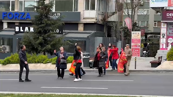 Beşiktaş’tan Taksim’e çıkışa da izin verilmedi.