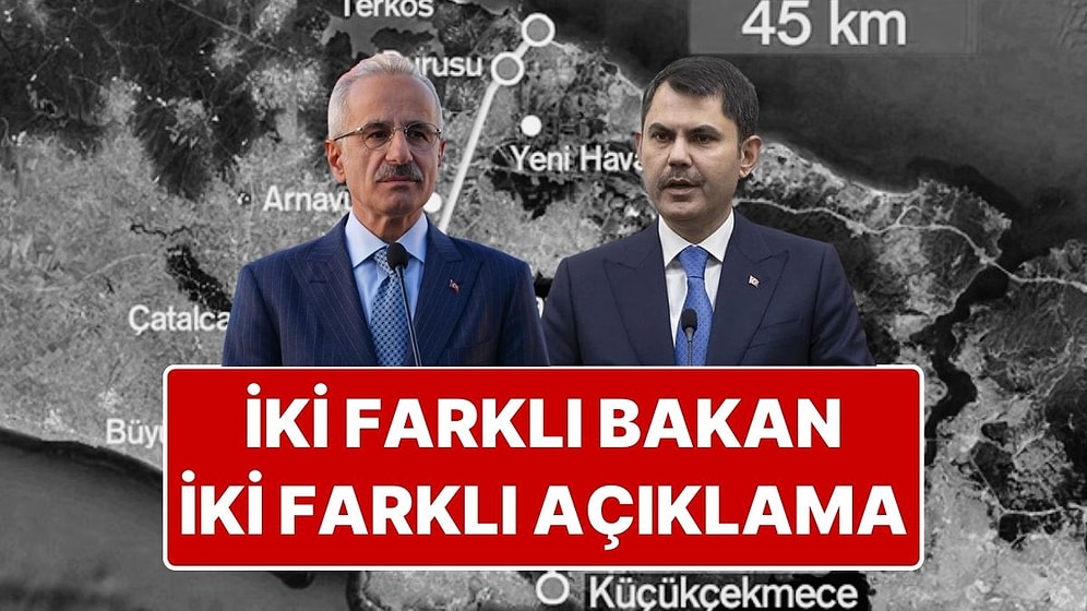 Bakan Kurum’un ‘Gündemimizde Yok’ Dediği Kanal İstanbul İçin Abdulkadir Uraloğlu ‘Vazgeçmedik’ Dedi