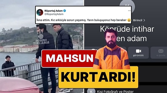 Röportaj Adam Mahsun Karaca, Köprüde İntihar Girişiminde Bulunan Bir Genci Kurtardı