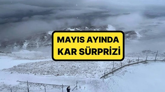 Kış Gitmiyor! Antalya’da Şaşırtan Olay: Mayıs Ayında Kar Yağdı