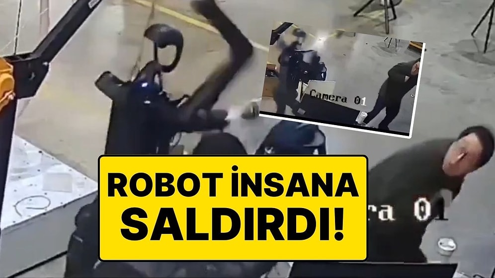 Kodlamasını Yaptıkları Robot Kontrolden Çıkıp Kendilerine Saldırdı