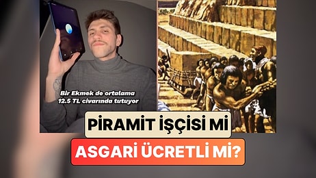 Bir İçerik Üreticisi, Piramit Yapımında Çalışan İşçilerin Ücretini Yapay Zeka ile Bugünkü Kura Uyarladı