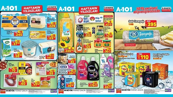 3 Mayıs -10 Mayıs 2025 A101 Haftanın Yıldızları Kataloğu