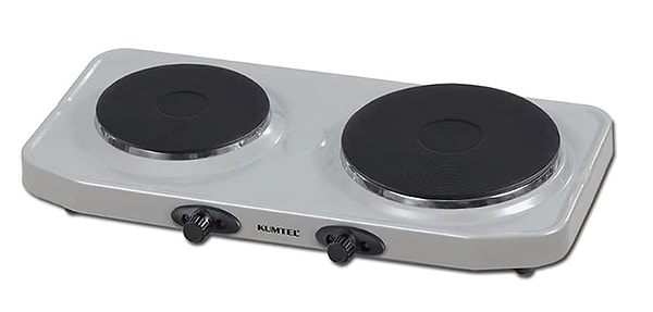 Kumtel LX-7021 Hotplate İkili Elektrikli Ocak