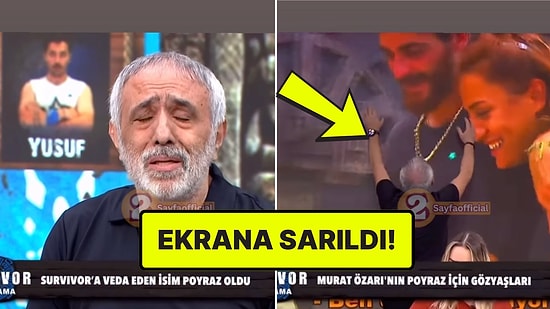 Survivor Yorumcusu Murat Özarı, Poyraz Elenince Üzüntüden Kendinden Geçti