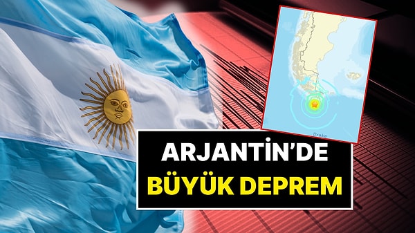 Arjantin 7.4 büyüklüğünde depremle sallandı.