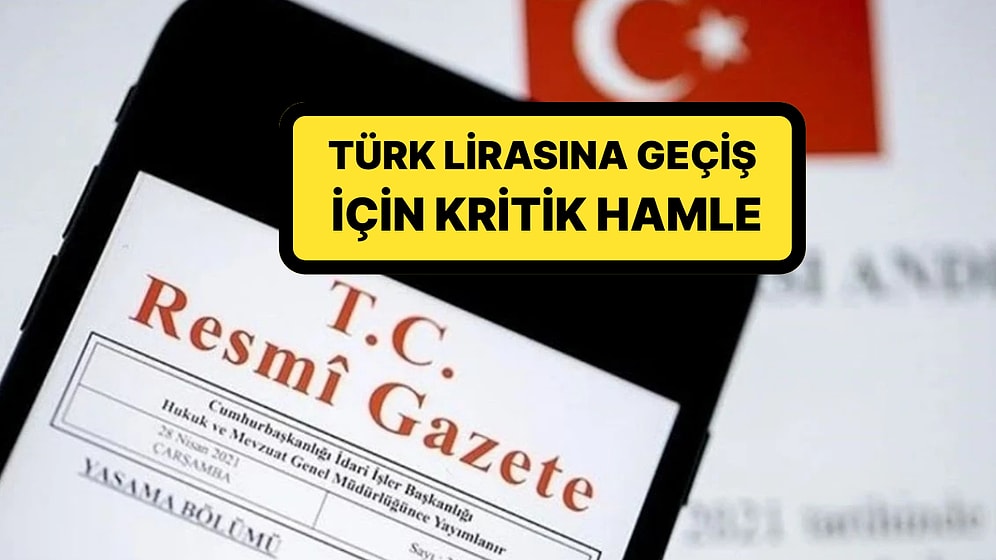 Resmi Gazete'de Açıklandı: Merkez Bankası Türk Lirasını Desteklemek İçin Harekete Geçti