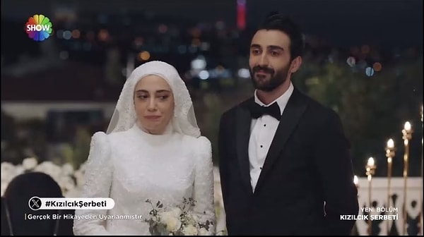Ve son bölümde dillere düşen o gelinlik...