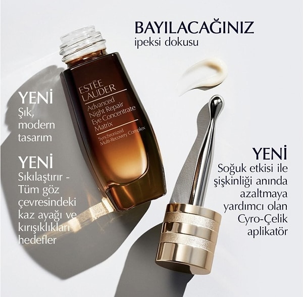 6. Hepsiburada indirimlerinde bugün Yeni çıkan Estee Lauder Advanced Night Repair Eye Concentrate Matrix de var!