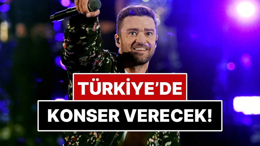 Hayranlarına Müjdeli Haber: Dünyaca Ünlü Şarkıcı Justin Timberlake Bu Yaz Türkiye'de Konser Verecek!