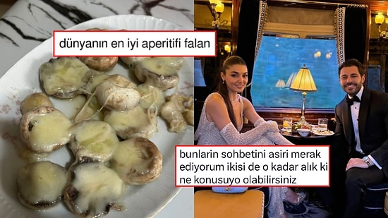 Dünyanın En İyi Aperitifinden Hande Erçel ve Hakan Sabancı İkilisinin Sohbetine Son 24 Saatin Viral Tweetleri