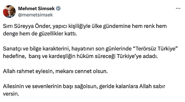 Mehmet Şimşek