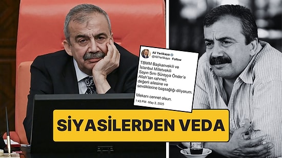 Sırrı Süreyya Önder'in Vefatının Ardından Siyasilerden Gelen Taziye Mesajları