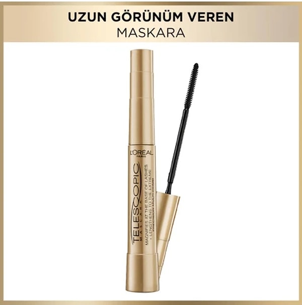 11. Telescopic Siyah Uzun Görünüm Veren Maskara