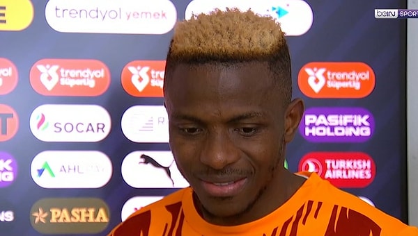 Galatasaray'a gelene kadar böyle bir şey görmediğini söyledi