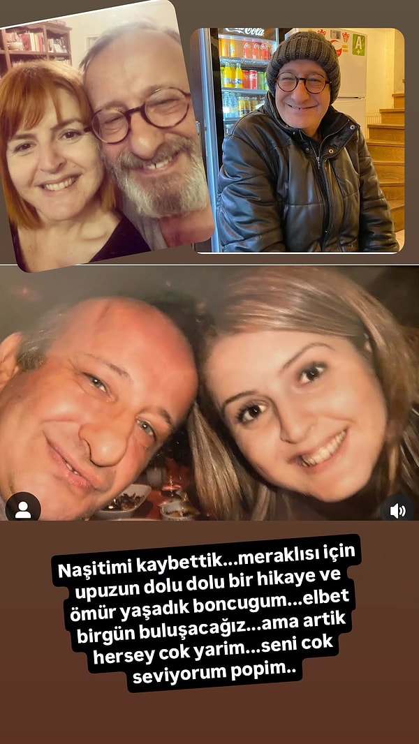 Elif Göklü, eşi Necip Naşit Özcan'ın vefat haberini yaptığı paylaşımla duyurdu. Görseli