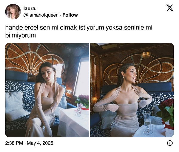 Hande Erçel'in paylaşımın ardından kendisine gelen sosyal medya tepkileri ise bu şekildeydi👇