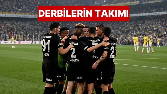 Beşiktaş Deplasmanda Fenerbahçe'yi 1-0 Yendi