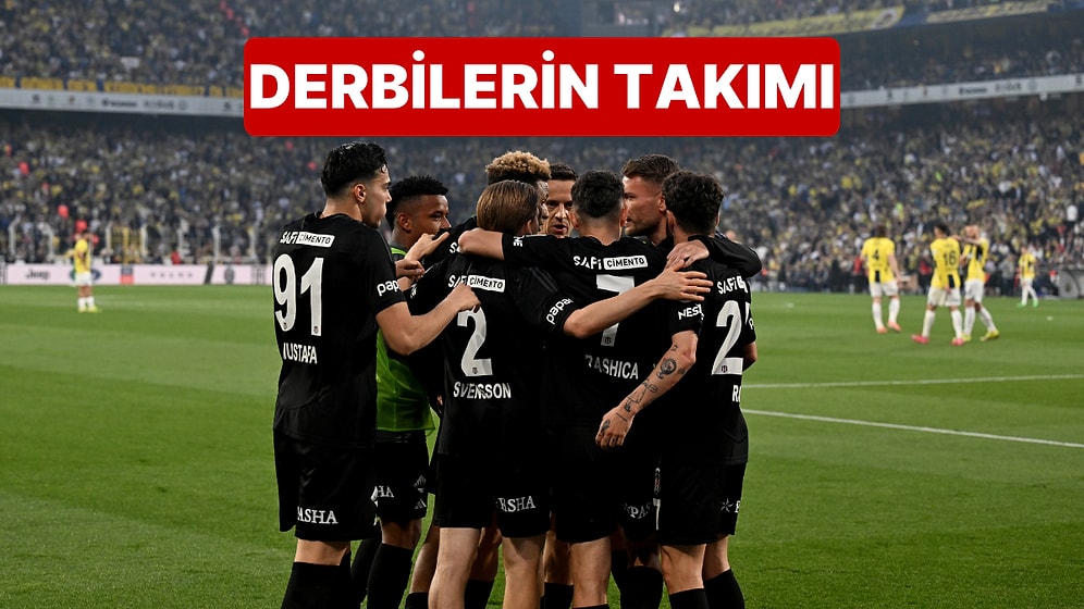 Beşiktaş Deplasmanda Fenerbahçe'yi 1-0 Yendi