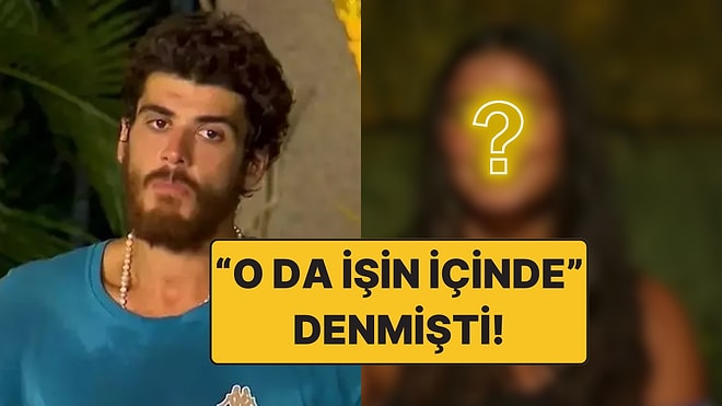 İlk Hamlesini Yaptı: Survivor'da Bir Kumpas Sebebiyle Elenen Poyraz, Tavrını Net Koydu!