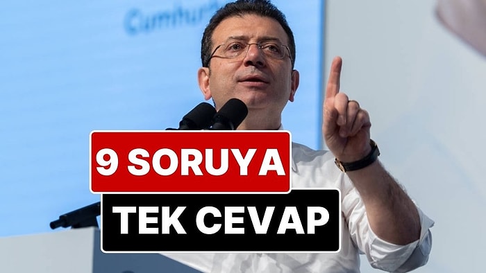 Ekrem İmamoğlu ‘Şüpheli’ Sıfatıyla İfade Verdi: 9 Soru Soruldu, İmamoğlu Tek Cevap Verdi