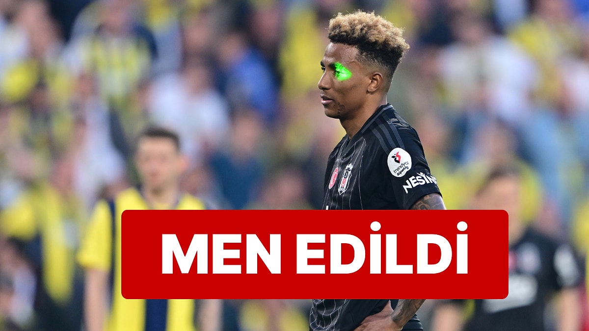 Beşiktaşlı Gedson Fernandes&apos;e Lazer Tutan Fenerbahçe Taraftarı ile İlgili Karar Çıktı