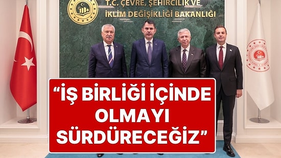İş Birliği Mesajı: Çevre, Şehircilik ve İklim Değişikliği Bakanı Murat Kurum, Belediye Başkanlarını Konuk Etti