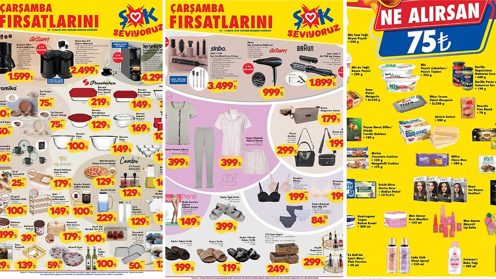 ŞOK'a Sinbo Saç Şekillendirme Cihazı Geliyor! 7 Mayıs 2025 ŞOK Aktüel Ürünler Kataloğu