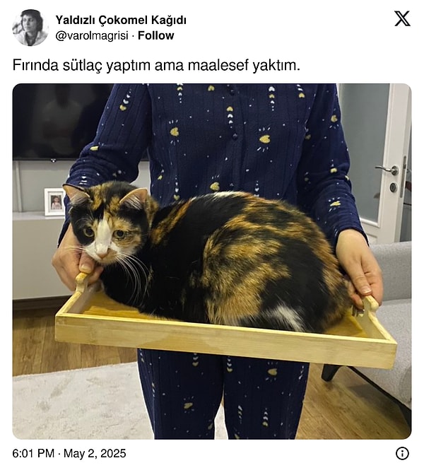 Senin adın bundan sonra fırında kazandibi olsun.
