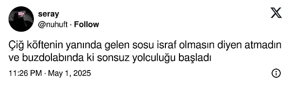 Sonra baktın ve son kullanma tarihi 5 yıl geçmişti.