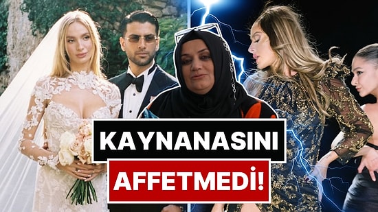 Yoksa Eli mi Çarptı? Reynmen'in Eşi Emire Cansu'dan Hadise'ye "Ahlaksız" Diyen Kaynanasına Büyük Taş!