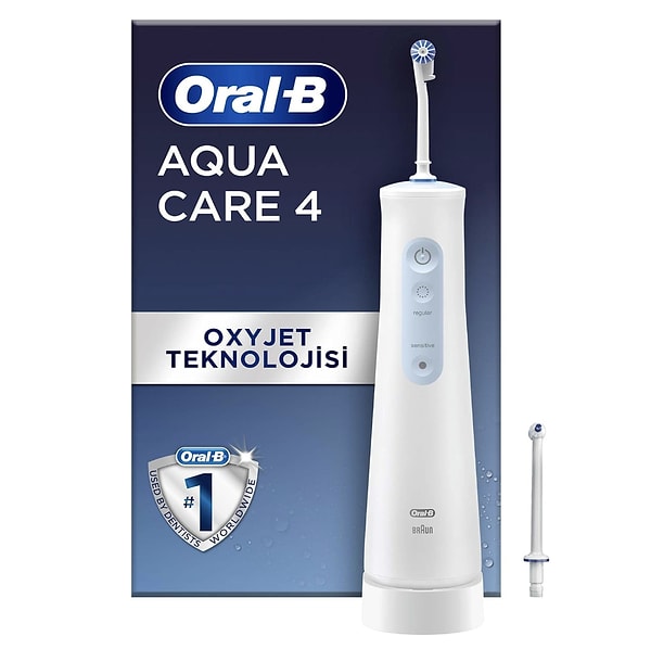 4. Diş bakımında devrim yaratmak isteyenler, Amazon’da indirimde olan Oral-B AquaCare Series 4 Ağız Duşu’na bayılacaksınız!