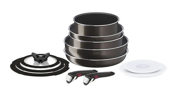 7. Hepsiburada’da indirimde olan Tefal Ingenio Titanyum 2X XL Intense 12 Parça Tava ve Tencere Seti'ni kaçırmayın!
