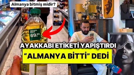Sıvı Yağa Yanlış Etiket Yapıştırarak Almanya’yı Kötüleyen Gurbetçiye, Başka Gurbetçiden Kapak Gibi Yanıt Geldi