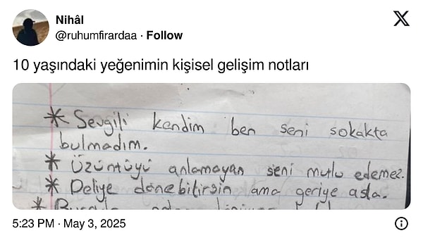 Paylaşım şöyle;
