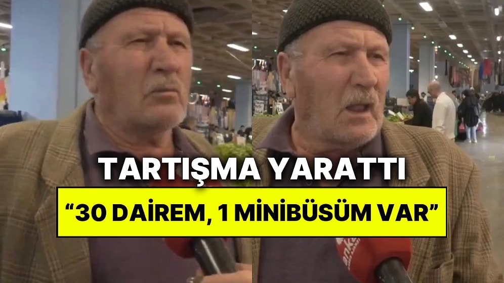 500 Bin TL Geliri Olduğunu Söyleyen Adam Her Emeklinin 5-10 Dairesi Olduğunu İddia Etti: “Yalan Söylemesinler”