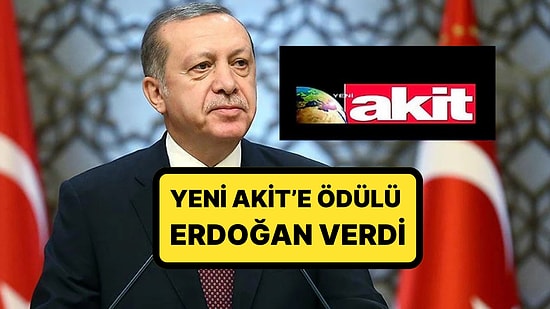 Yeni Akit, Yılın Haber Sitesi Seçildi: Ödülü Cumhurbaşkanı Recep Tayyip Erdoğan Verdi